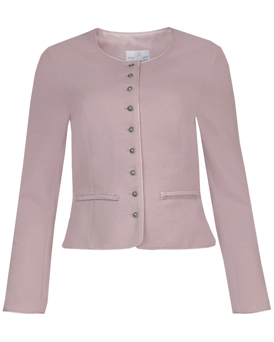 marjo-damen-trachten-jacke-britta-184000-strickjacke-mauve-rosa image 1