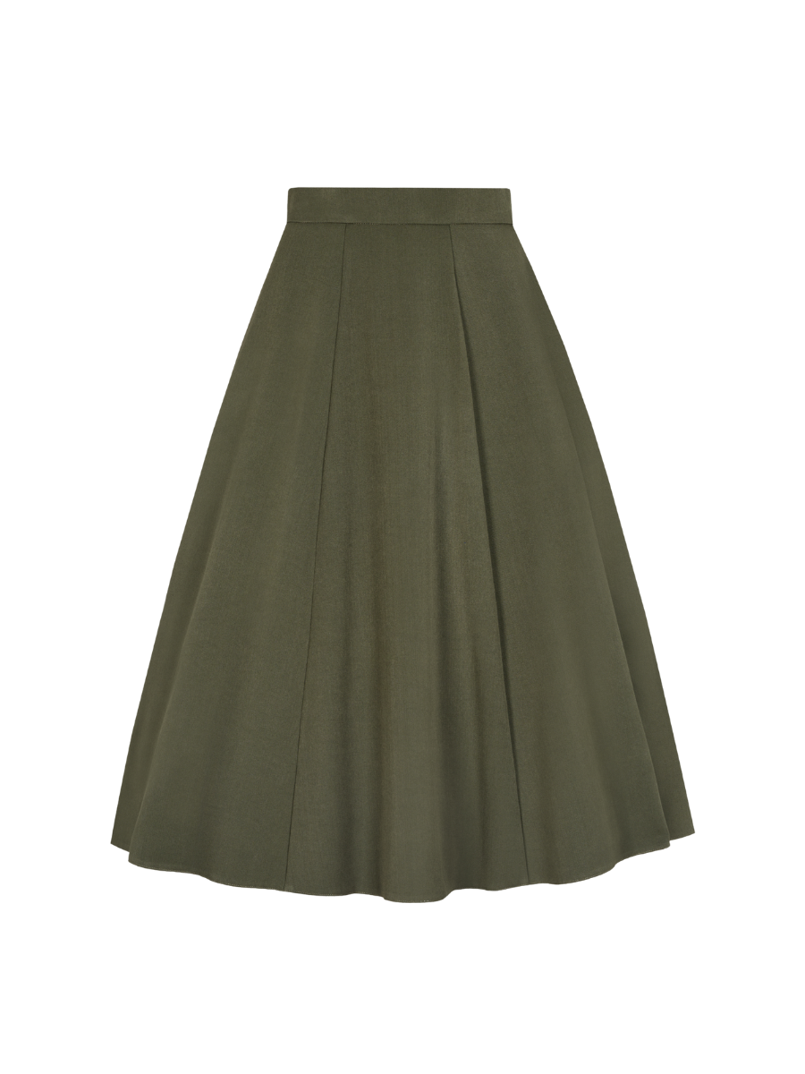heimatgl-ck-rock-adelina-oliv-bahnrock-80-cm-damen image 1