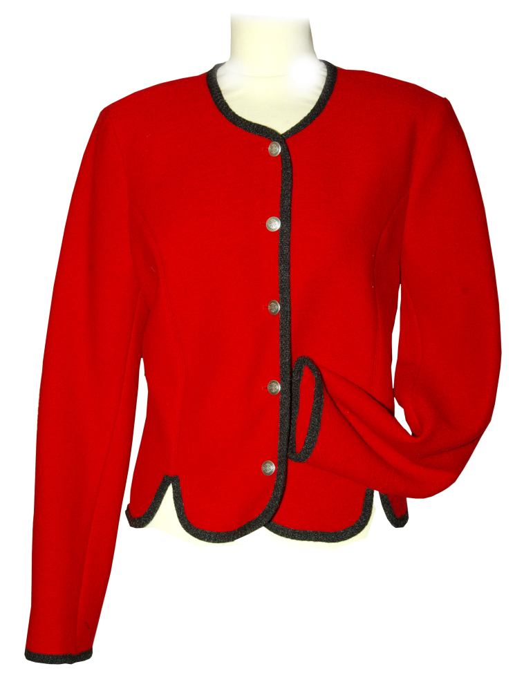 trachten-benkert-elfi-walkjacke-rot-schwarz image 1