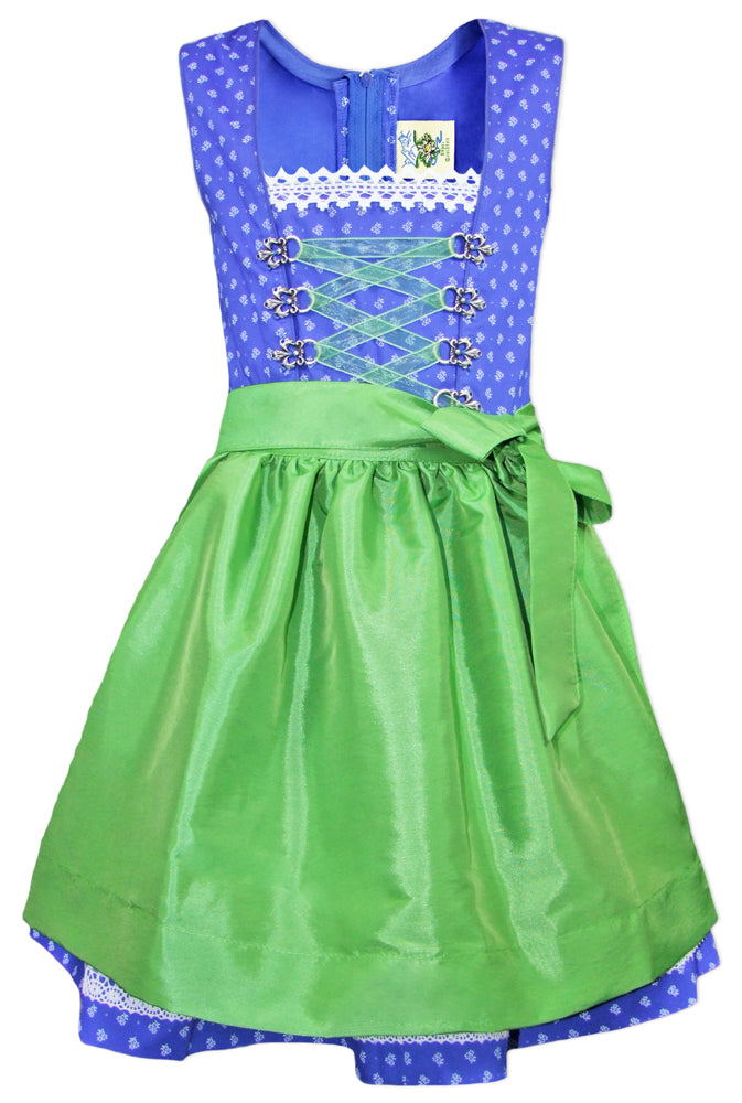isar-trachten-jugend-dirndl-stefanie-44867-blau-gr-n-mit-sch-rze image 7
