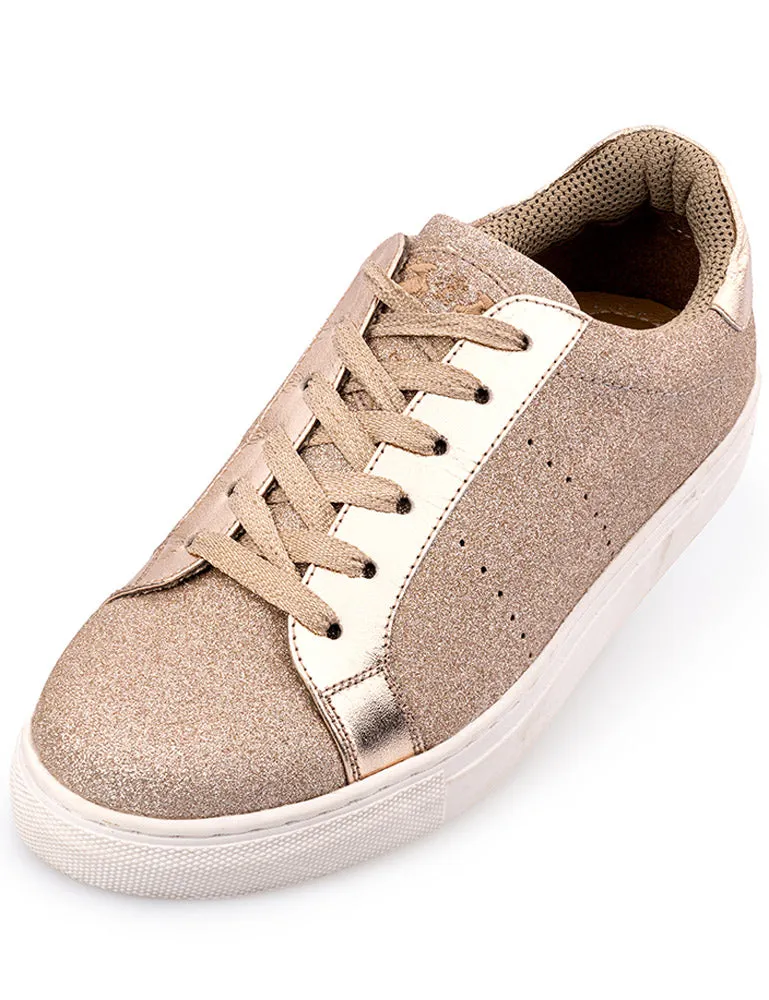 trachtenland-maddox-patrizia-damen-glitzer-sneaker-pink image 1