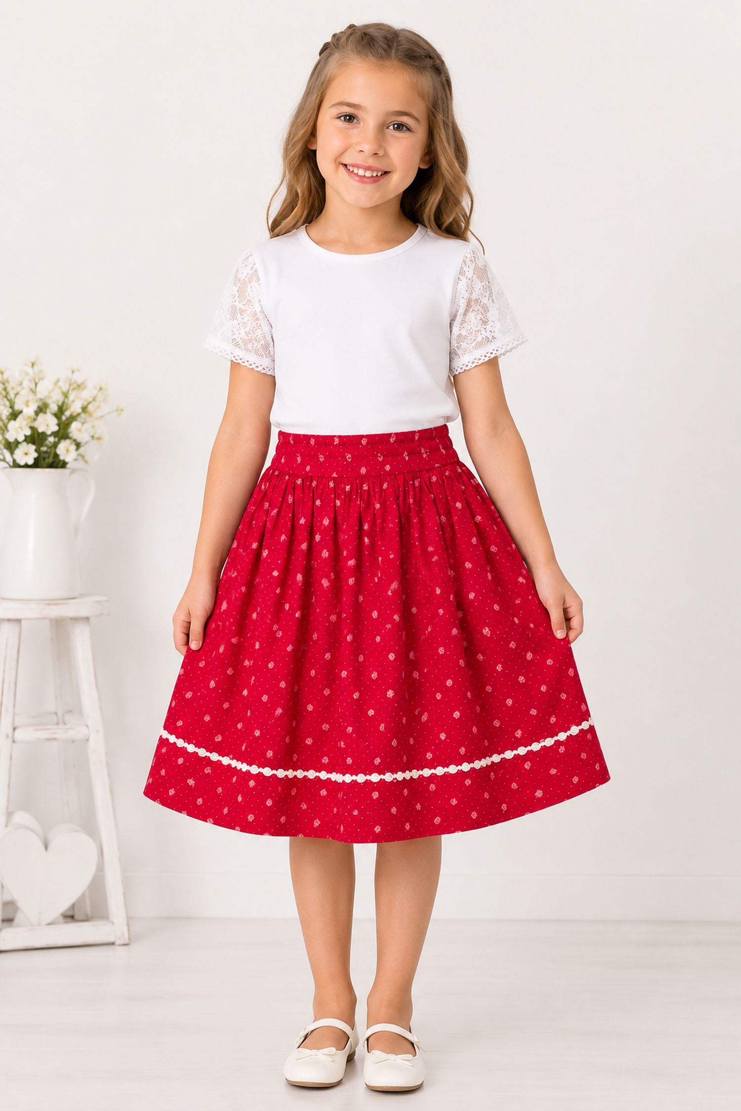 trachtenland-isar-trachten-m-dchen-wenderock-lisa-60810-rosa-rot image 4
