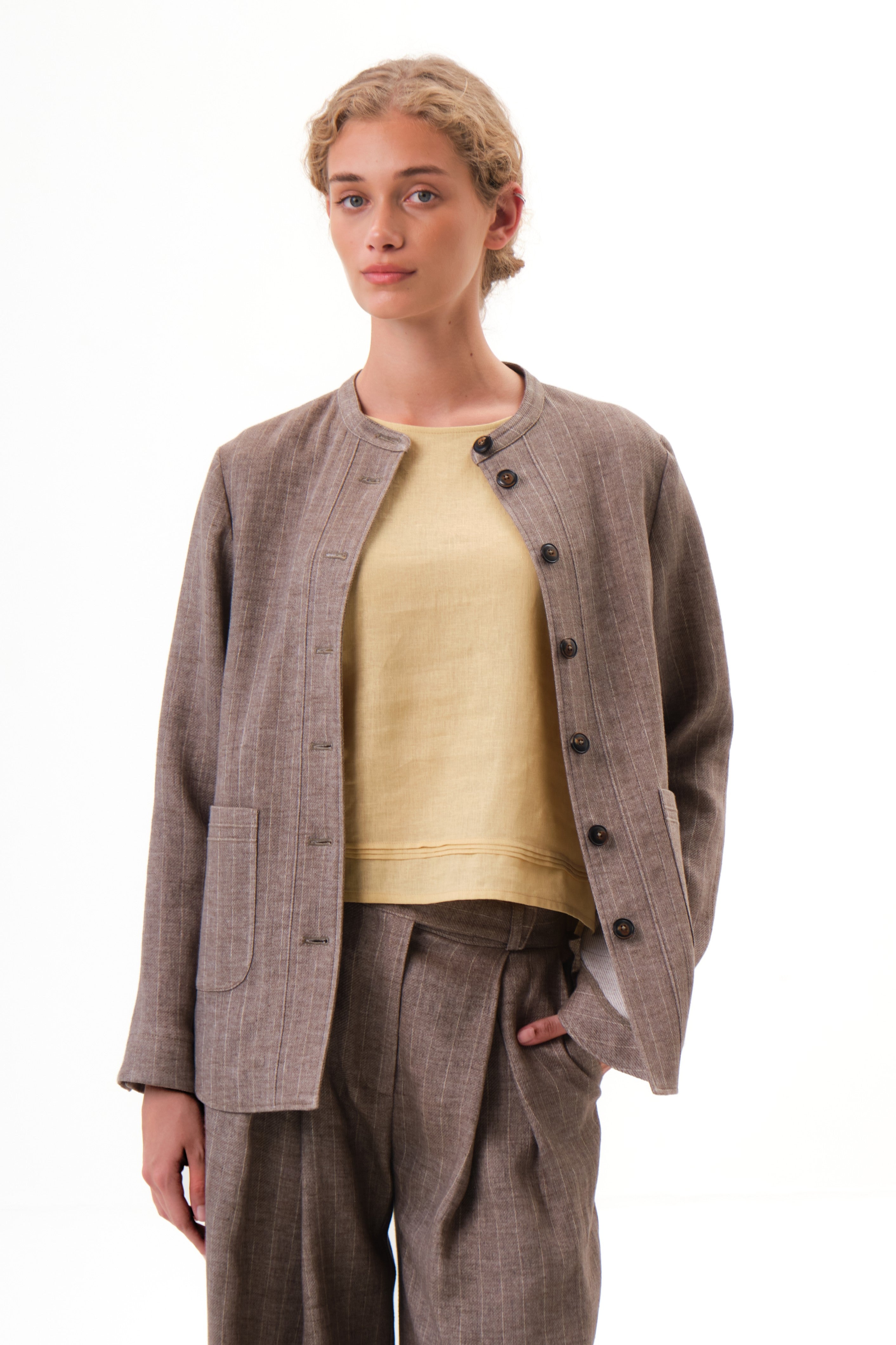 felicitas-jacke-jaline-damen-leinen-stretch-stehkragen image 5