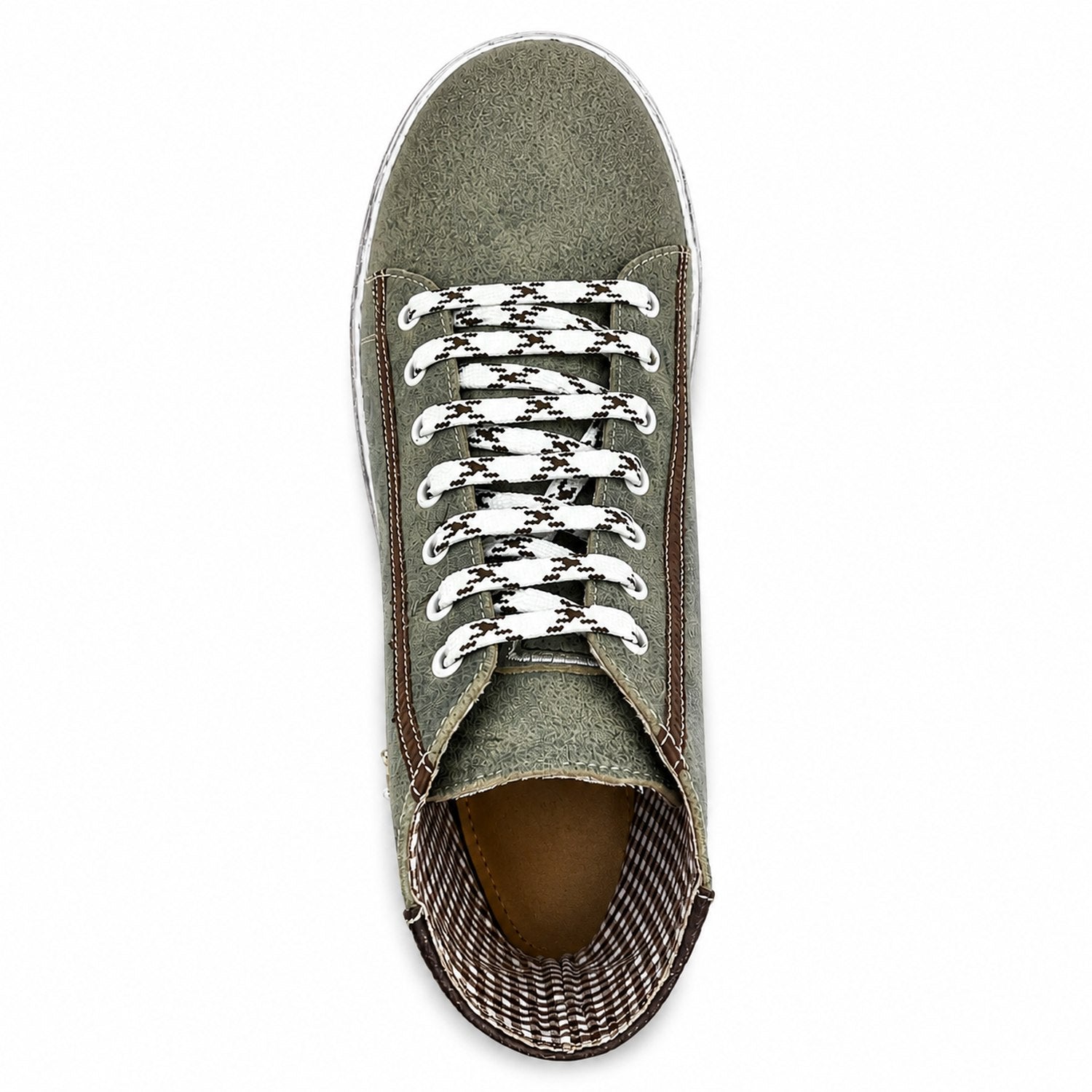 maddox-trachten-leder-sneaker-marinus-hoch-marmor-stein image 6