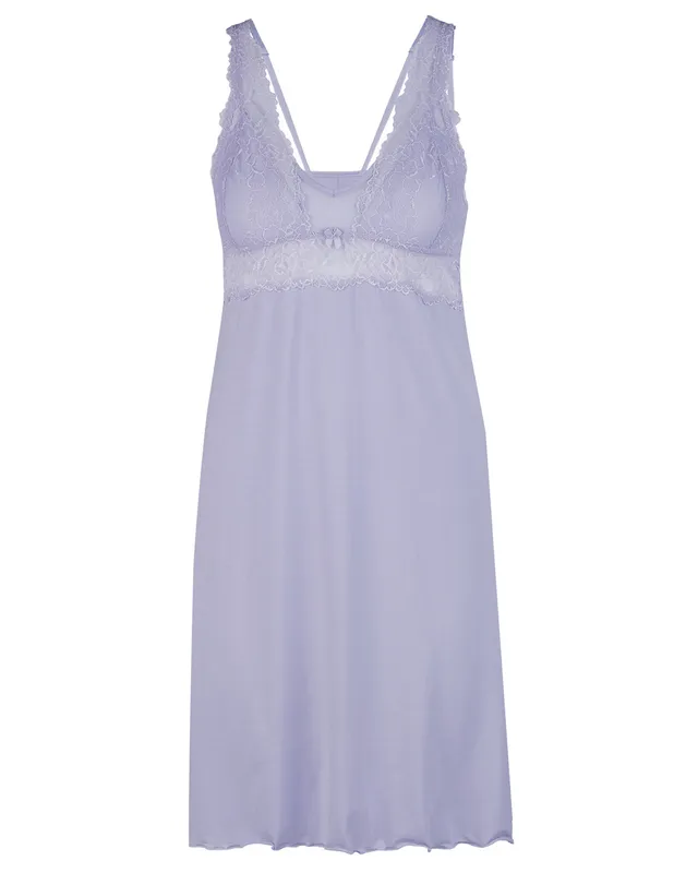 nina-von-c-neglig-hemdrock-flower-90cm-16421319-light-lavendel image 1