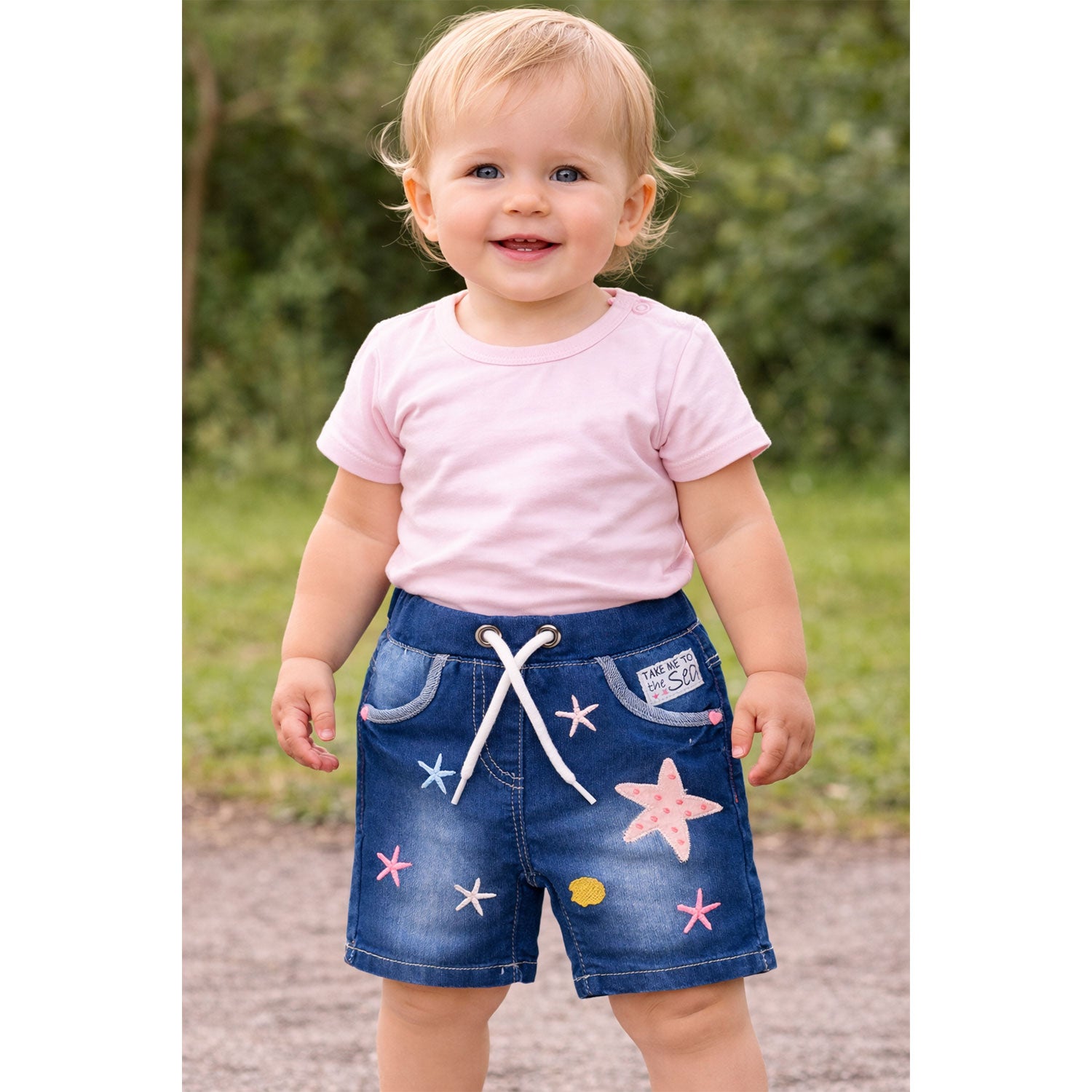 trachtenland-bondi-baby-m-dchen-jeansshort-bermuda-marine-life-86698-blue-denim image 3