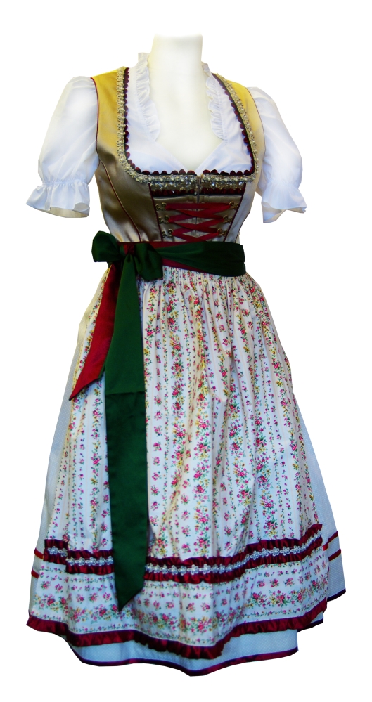 trachten-benkert-tessa-dirndl-beige-burgund image 1