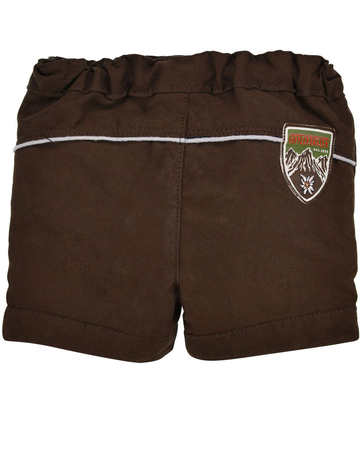 bondi-jungen-kunstleder-shorts-gipfelkraxler-91727-braun-bermuda image 2