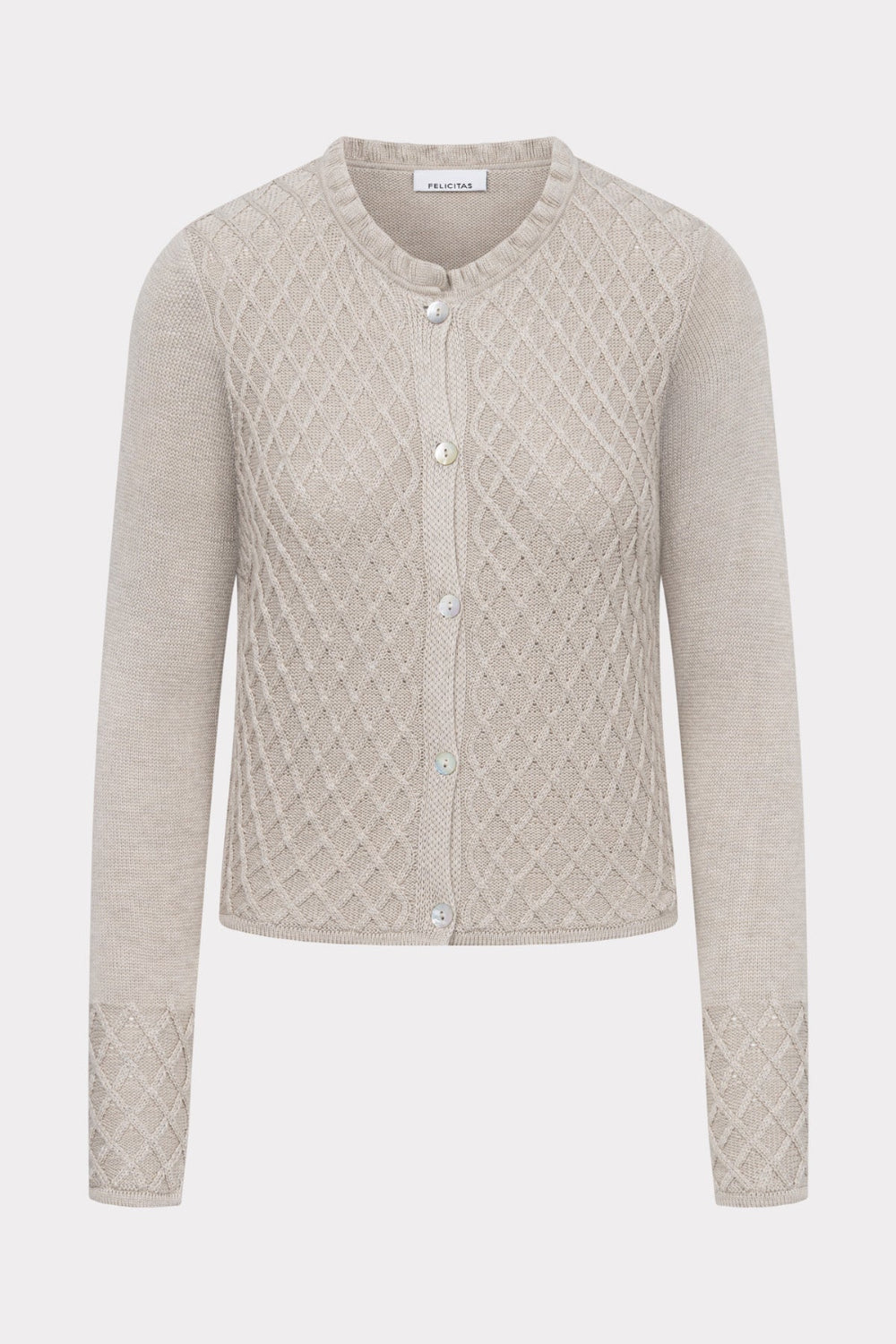 felicitas-carola-damen-strickcardigan-rautenstrick image 1