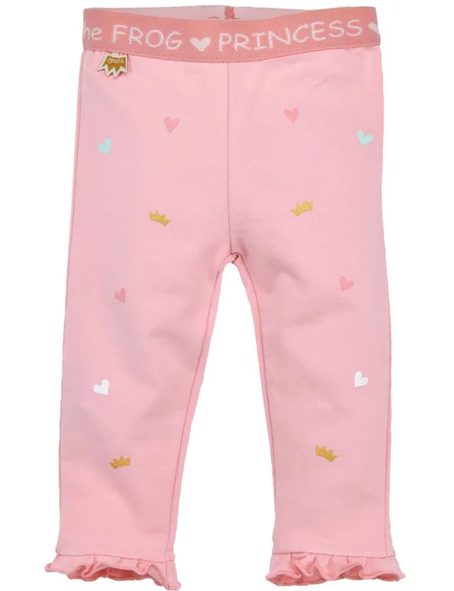 bondi-baby-kinder-leggings-princess-86577-rosa-m-dchen-hose image 1