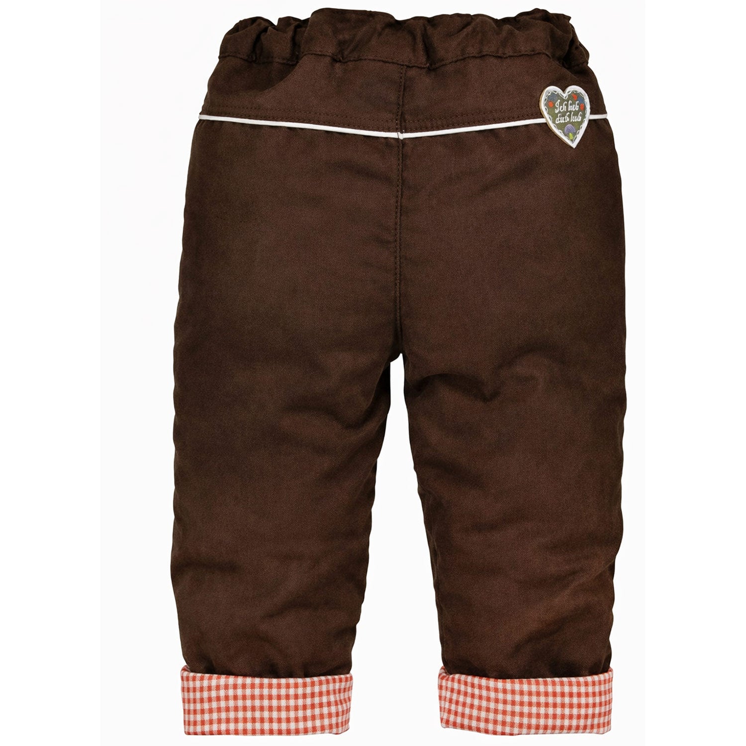 bondi-baby-m-dchen-kunstlederhose-alpen-queen-86683-braun image 2