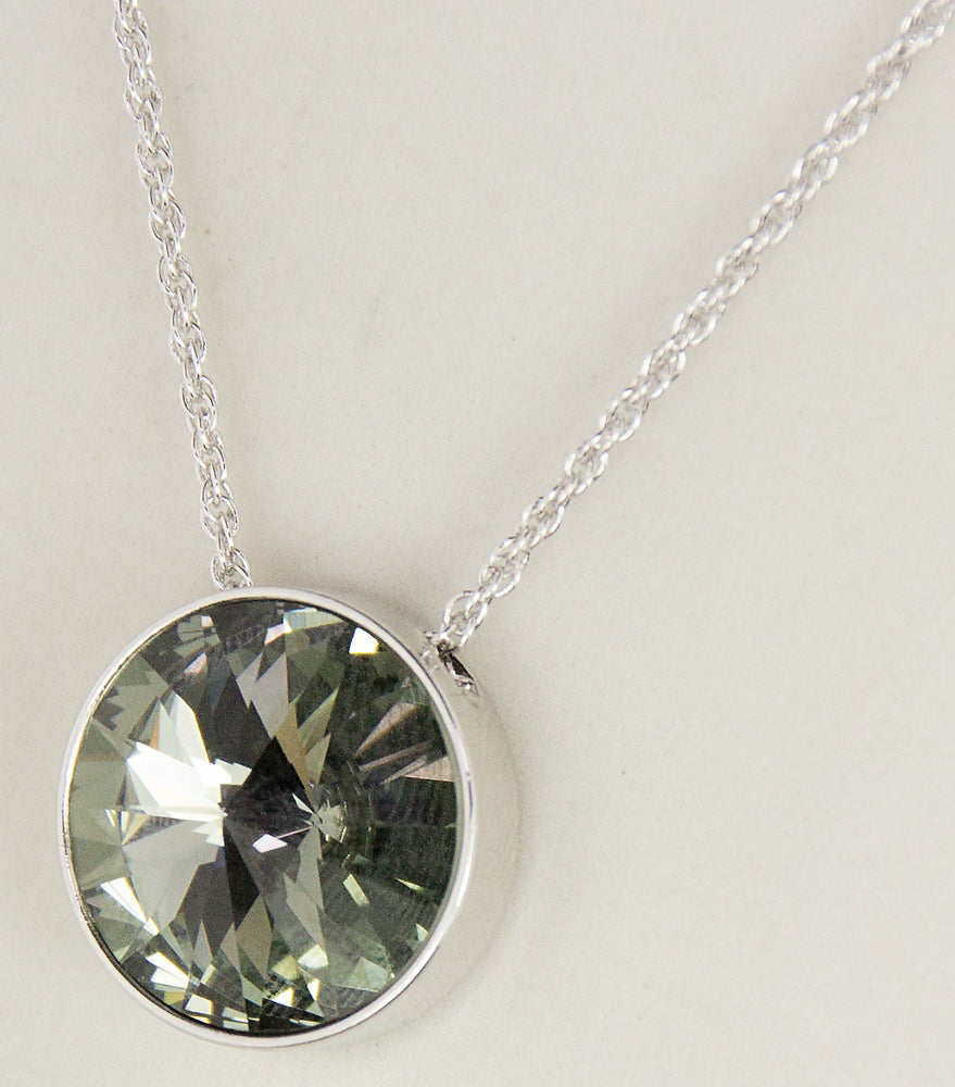 trachtenland-luisia-halskette-sinja-14-mm-silber-black-diamond image 2