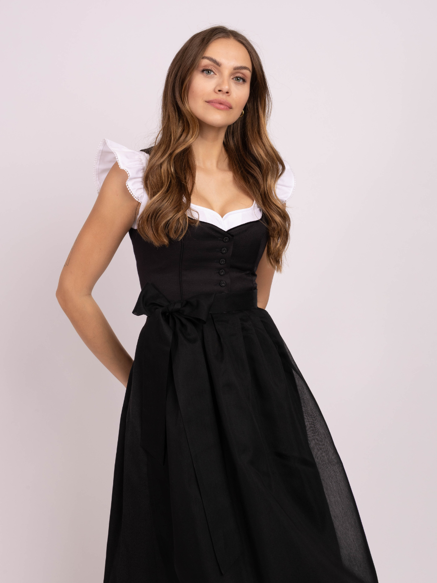 heimatgl-ck-dirndl-alessia-schwarz-jacquard-dirndl image 2