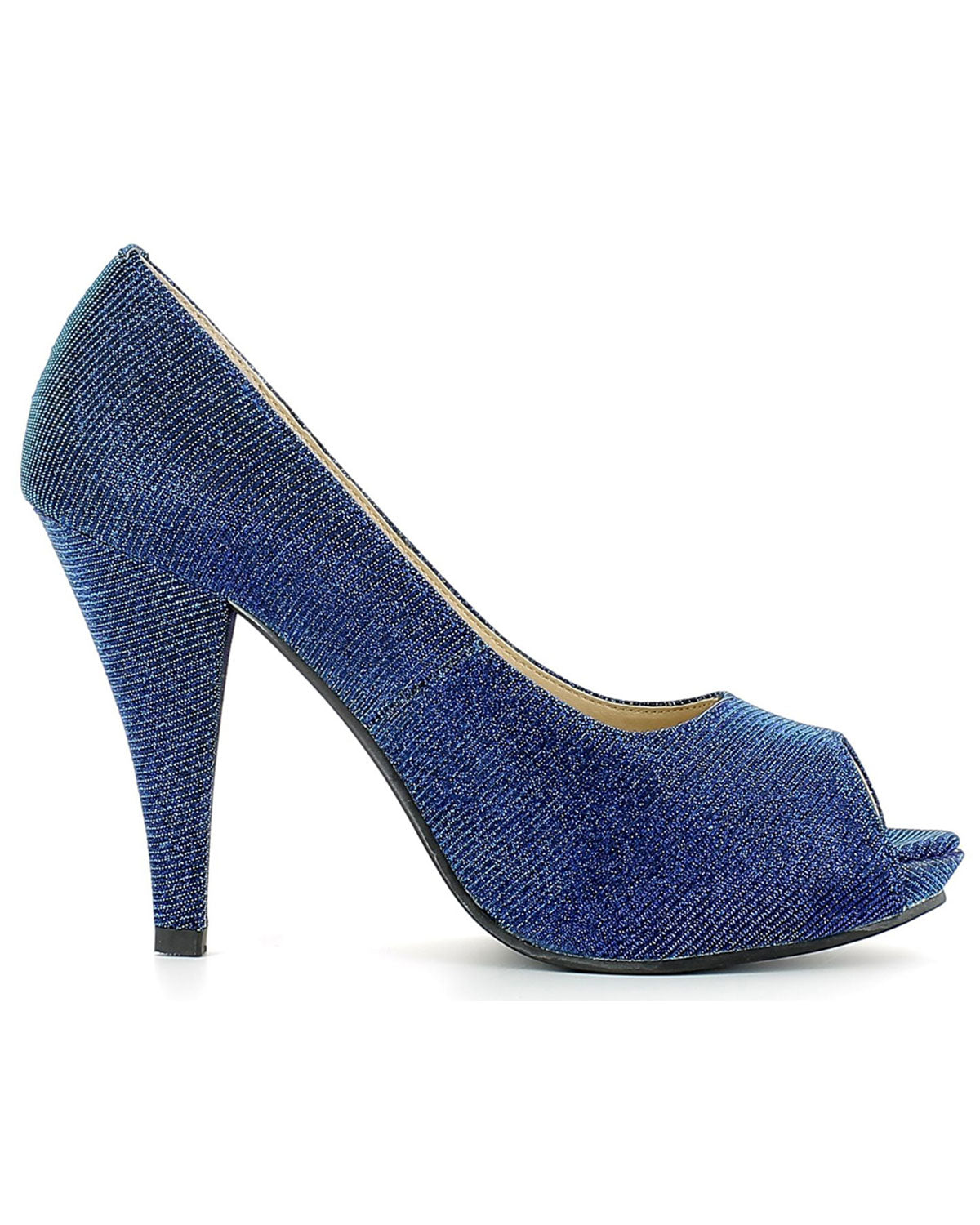 trachtenland-glitzer-peeptoe-pumps-damen-blau image 4