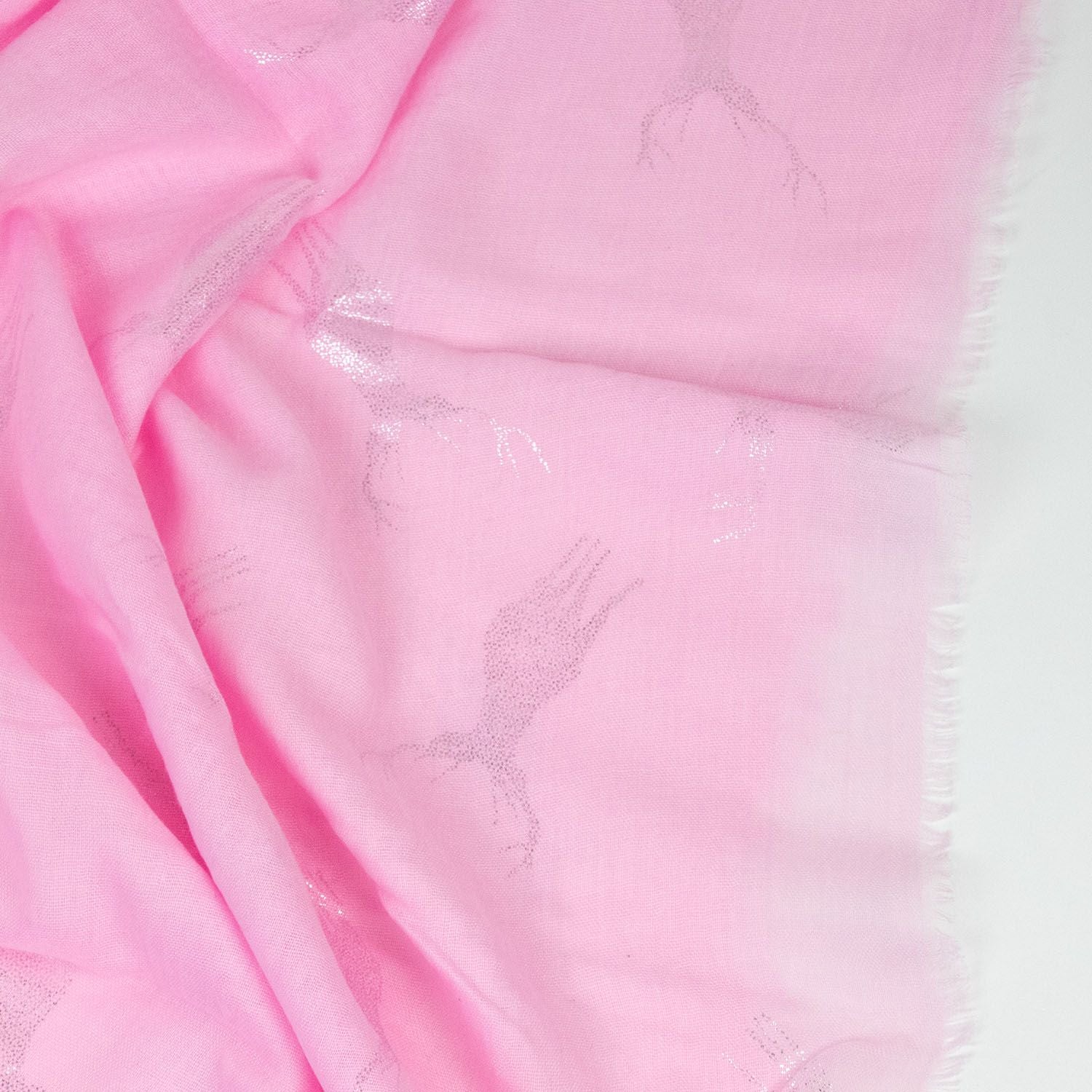 trachtenland-trachten-halstuch-uni-mit-glitter-hirsch-rosa image 3