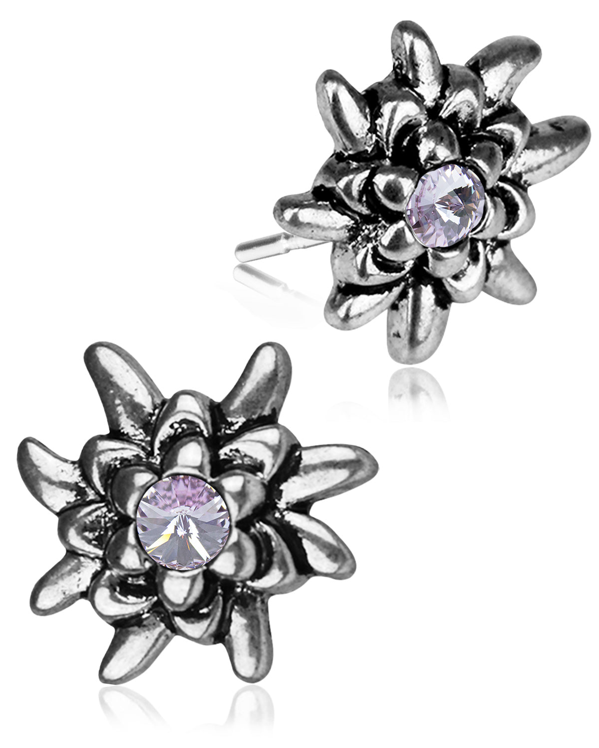 luisia-edelwei-ohrstecker-emilia-premium-kristalle-flieder-violet image 1