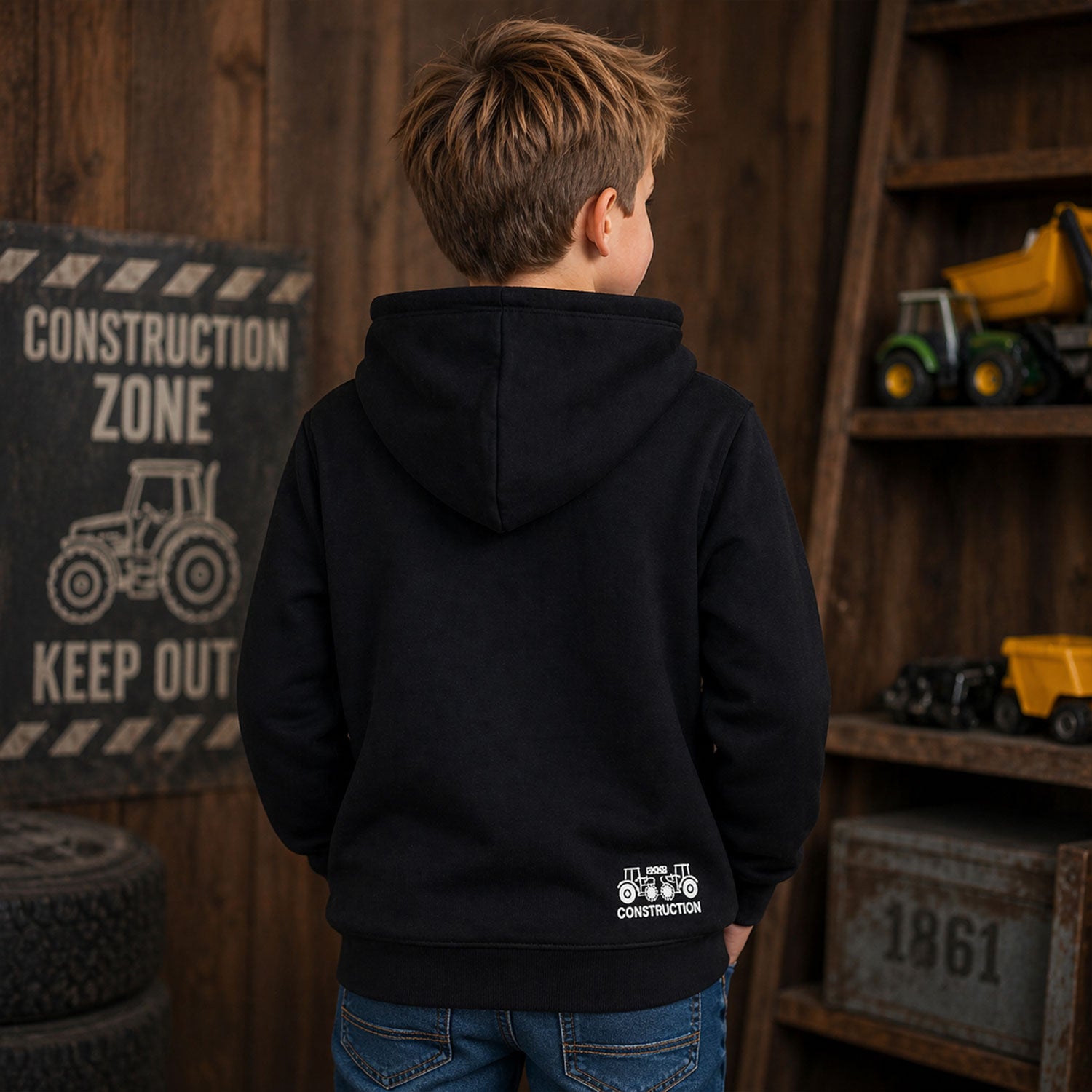 trachtenland-bondi-jungen-hoodie-power-33168-schwarz image 4