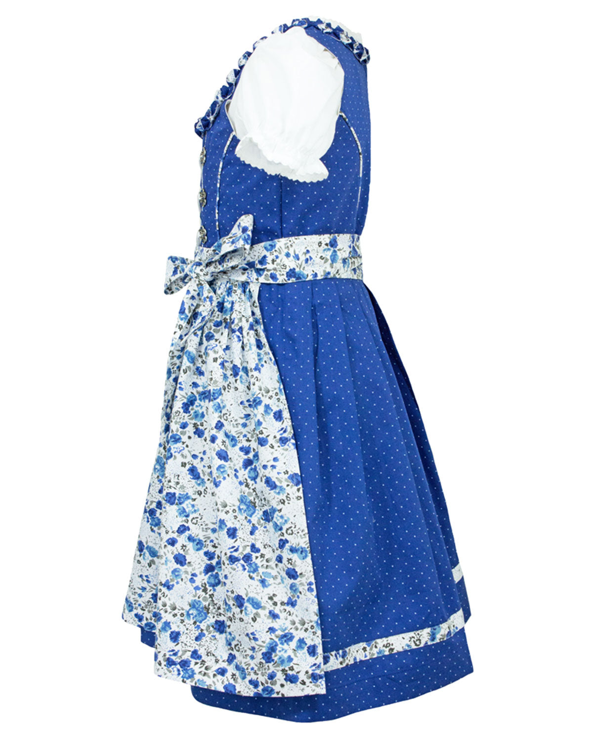 maddox-kinder-dirndl-zillertal-3-tlg-bl-mchen-blau-wei-mit-sch-rze image 3
