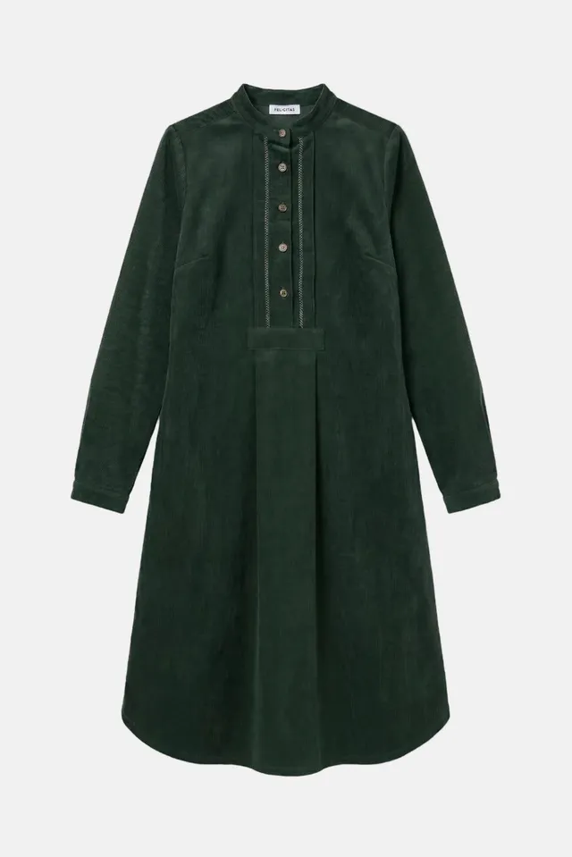felicitas-damen-kleid-kareen-feincord image 1