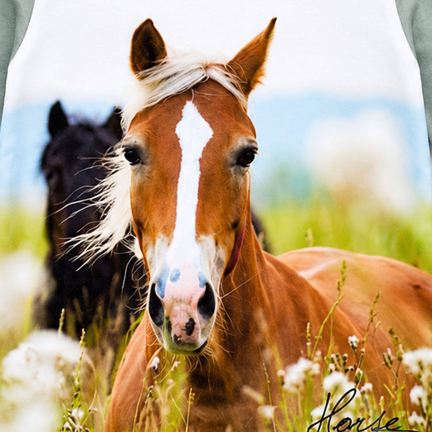 bondi-m-dchen-kapuzenkleid-hoodiekleid-horse-love-36215-oliv-gr-n image 6