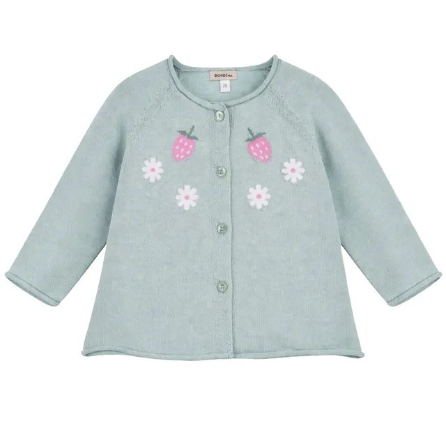 trachtenland-bondi-baby-strickjacke-be-happy-86883-gr-n image 1