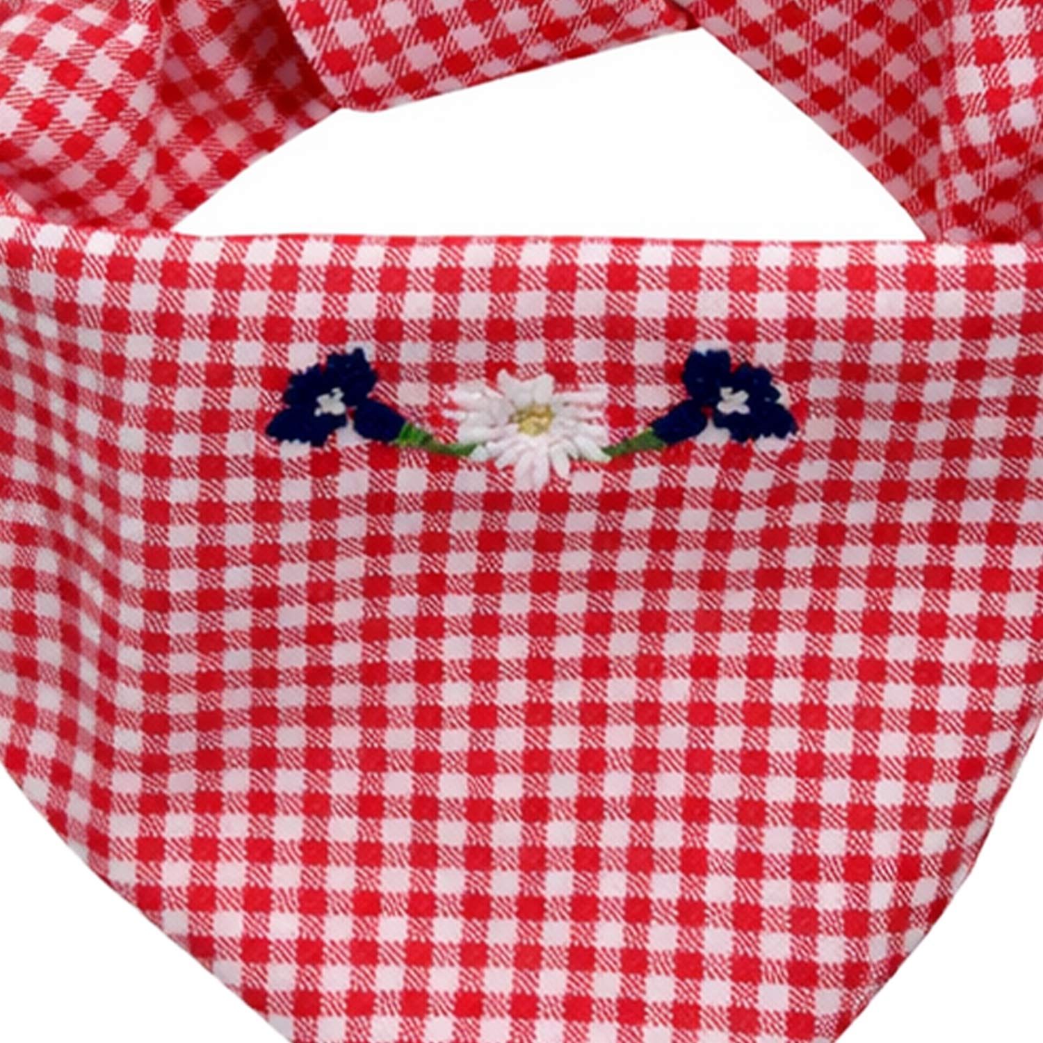 bondi-baby-m-dchen-halstuch-dreieckstuch-91847-rot-wei-kariert image 5