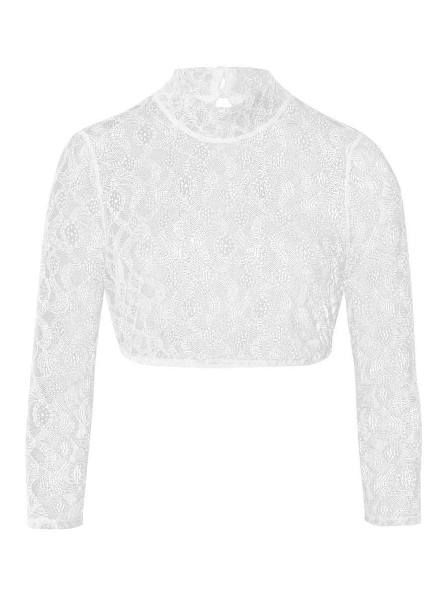 heimatgl-ck-bluse-agnes-dirndlbluse-spitze-hochgeschlossen-3-4-arm image 1