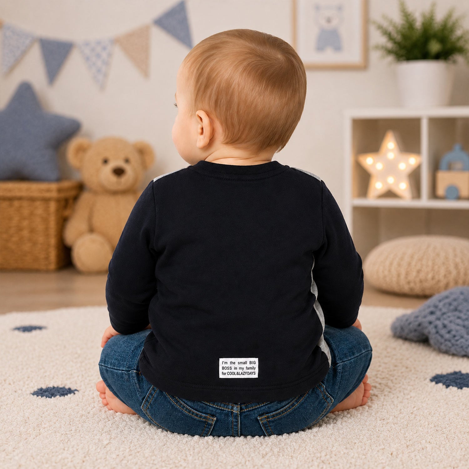bondi-jungen-langarmshirt-lazy-days-91562-grey-melange image 4