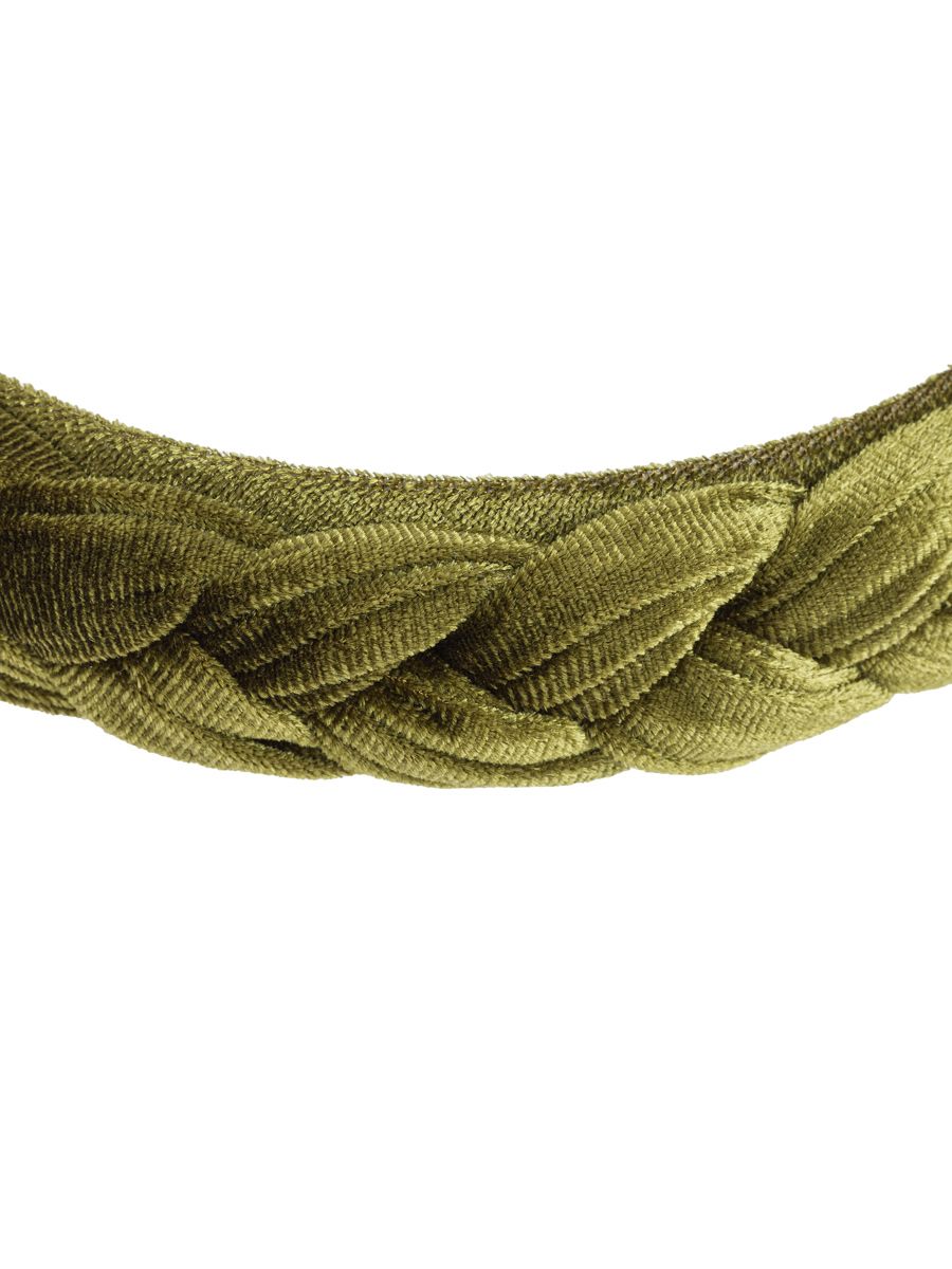 heimatgl-ck-haarreif-geflochten-olive-damen-trachten-accessoire image 2