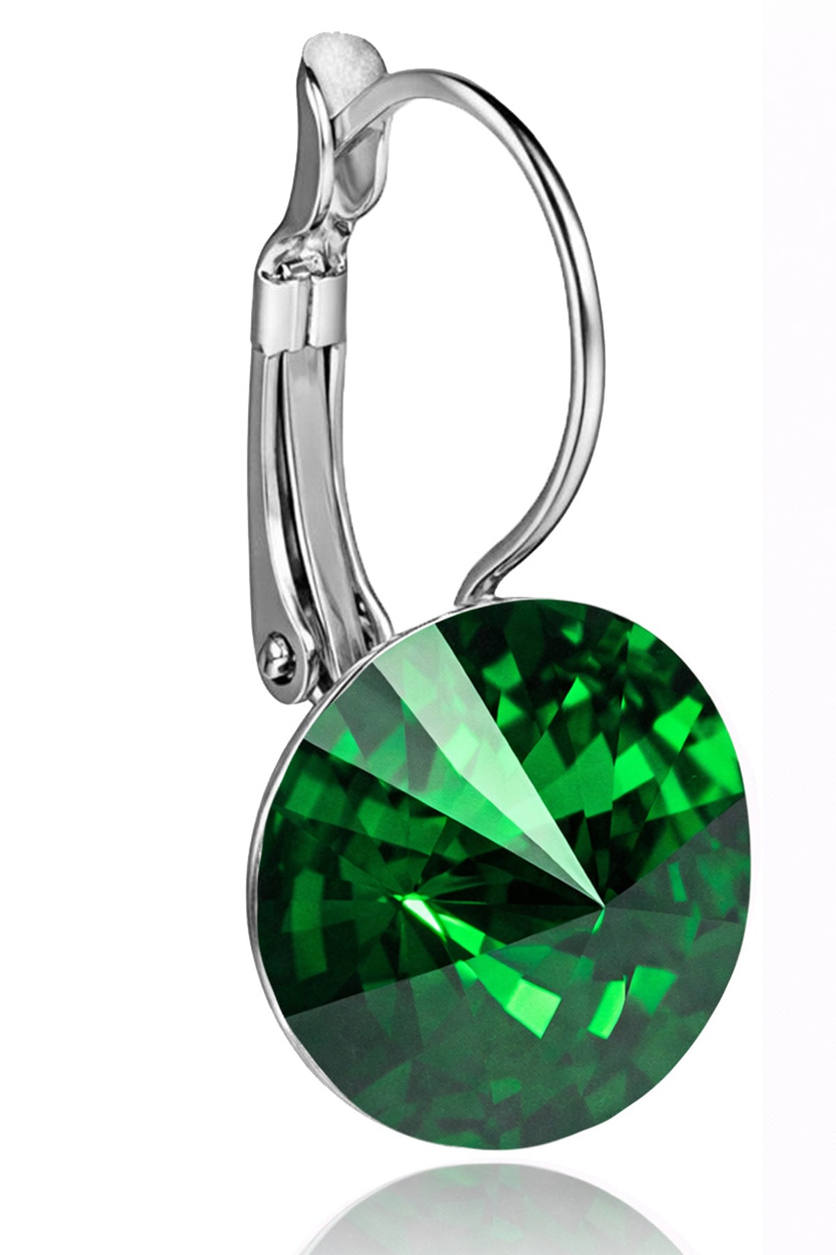 luisia-rivoli-ohrringe-mit-kristallen-von-swarovski-14-mm-majestic-green image 3