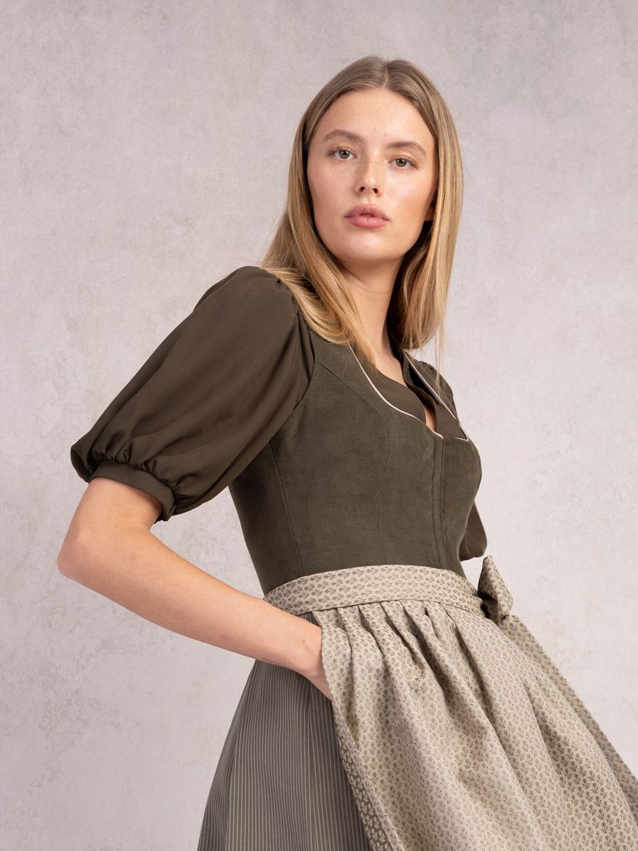 heimatgl-ck-bluse-lea-olive-kurzarm-puffarmbluse image 4