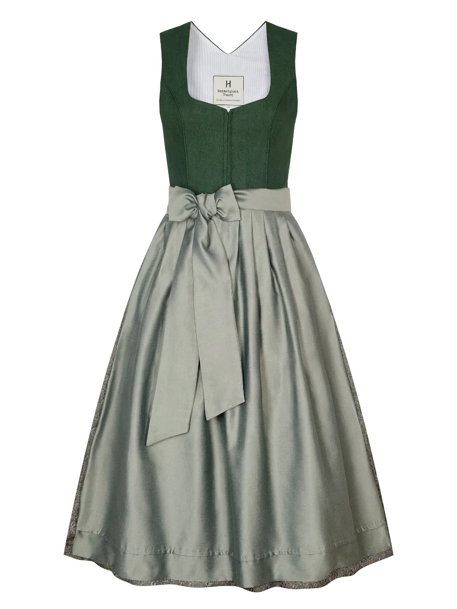 heimatgl-ck-dirndl-helena-tanne-leinendirndl-mit-herzausschnitt image 1