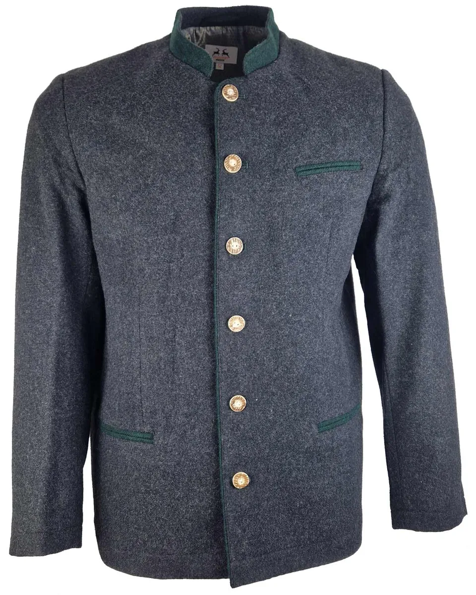 maddox-herren-trachtenjacke-janker-erlach-anthrazith-gr-n image 1