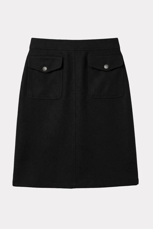 felicitas-rhea-damen-wollrock-50-cm-mit-taschen image 1
