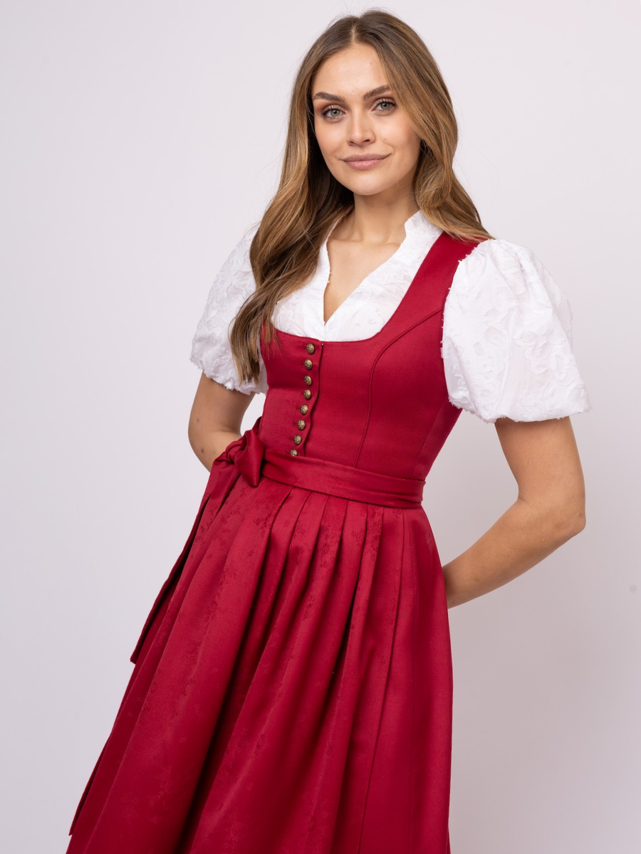 heimatgl-ck-dirndl-lucy-rot-mit-sch-rze image 2