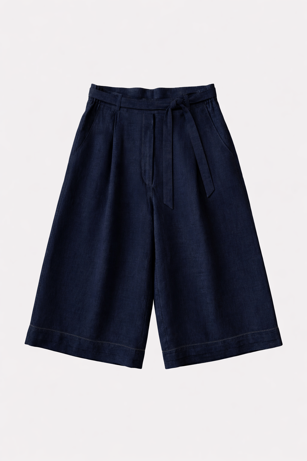 felicitas-damen-bermuda-hermina-leinen-shorts-bindeg-rtel image 4