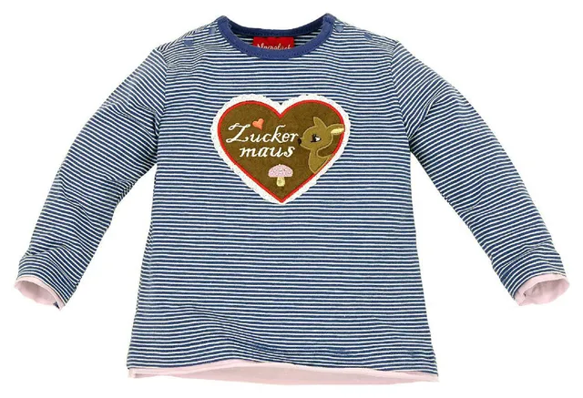trachtenland-bondi-langarm-t-shirt-zuckermaus-blau-wei-gestreift image 1