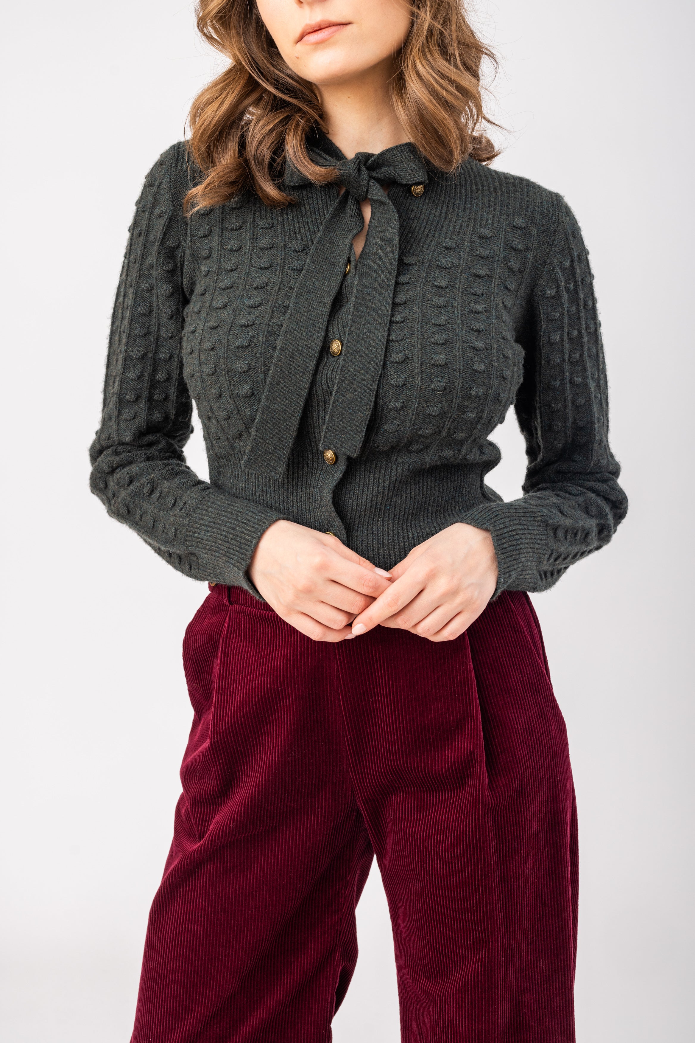felicitas-damen-strick-cardigan-cordula-kurz-woll-kaschmir image 1