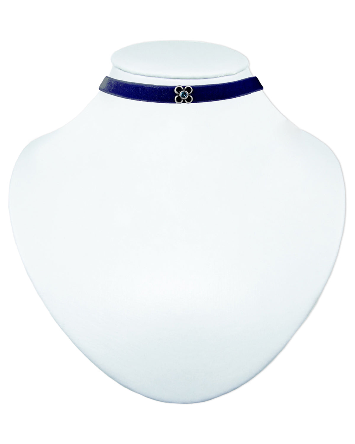 trachtenland-luisia-samt-kropfband-ramona-mit-premium-kristall-dunkelblau image 3