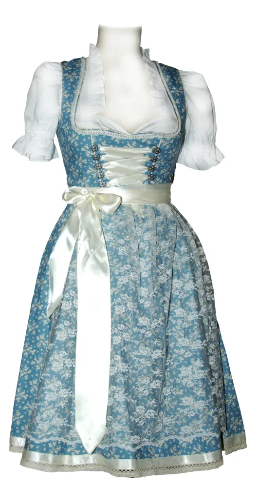 trachten-benkert-bakara-hellblau-creme-dirndl-damen image 1