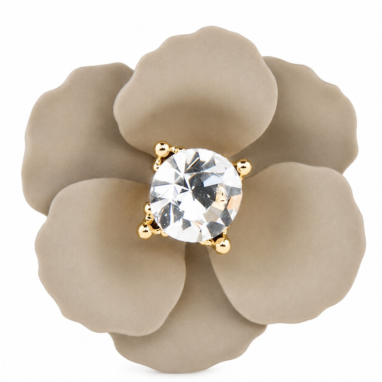 trachtenland-luisia-ohrstecker-nelia-blumen-16-karat-vergoldet-sand image 4