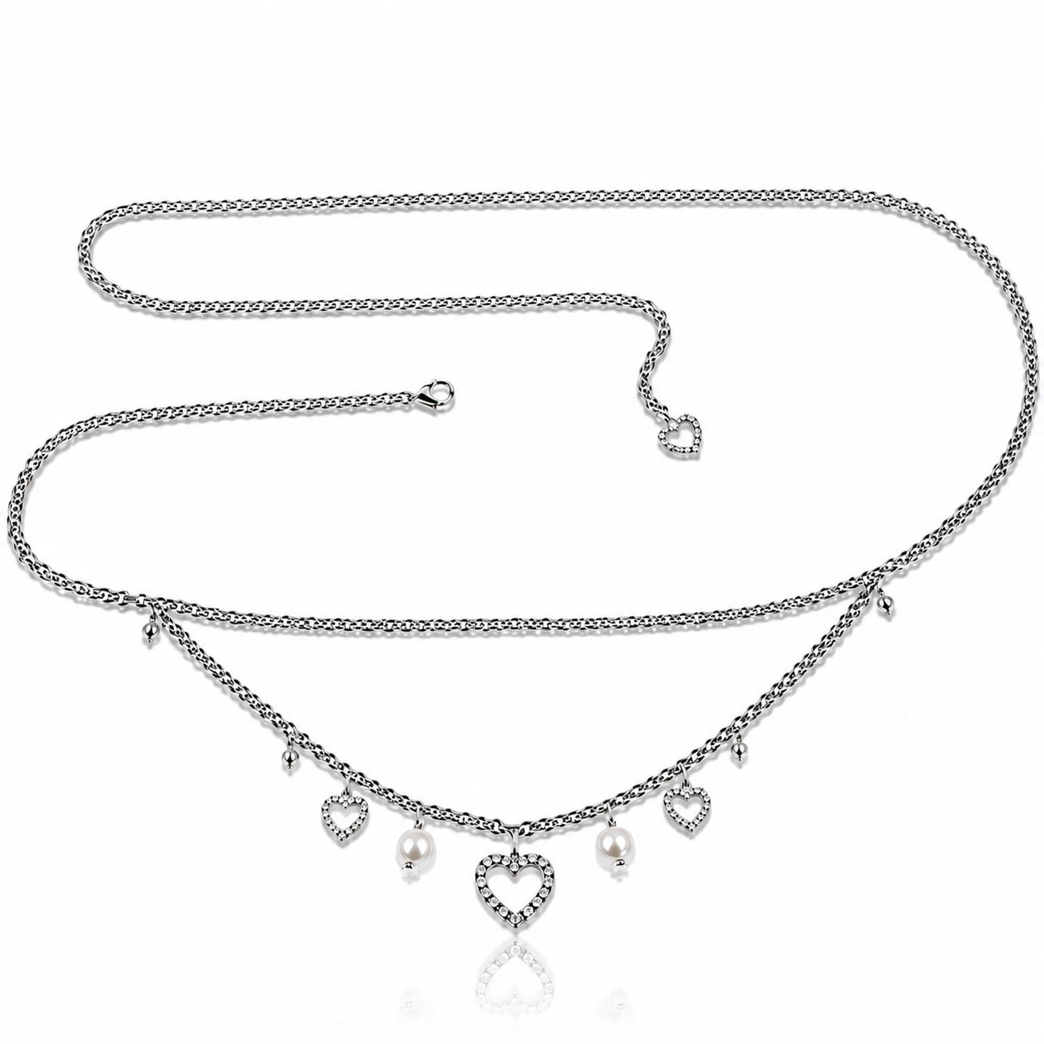 trachtenland-strass-herz-und-perle-ketten-trachteng-rtel-altsilber image 1