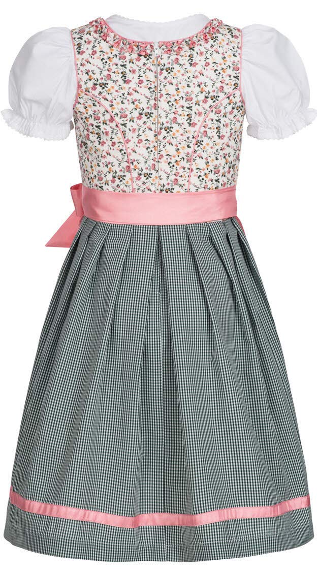 n-bler-nina-m-dchen-dirndl-3-teiliges-set-wei-rosa-mit-bluse-und-sch-rze image 5
