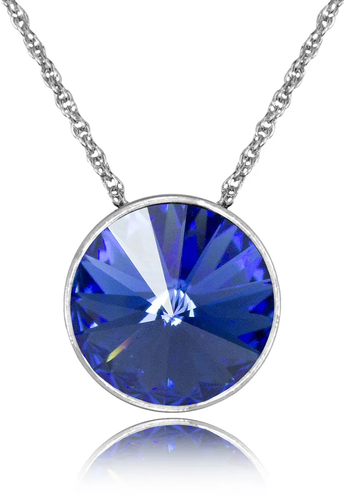 trachtenland-luisia-halskette-sinja-14mm-silber-sapphire image 1