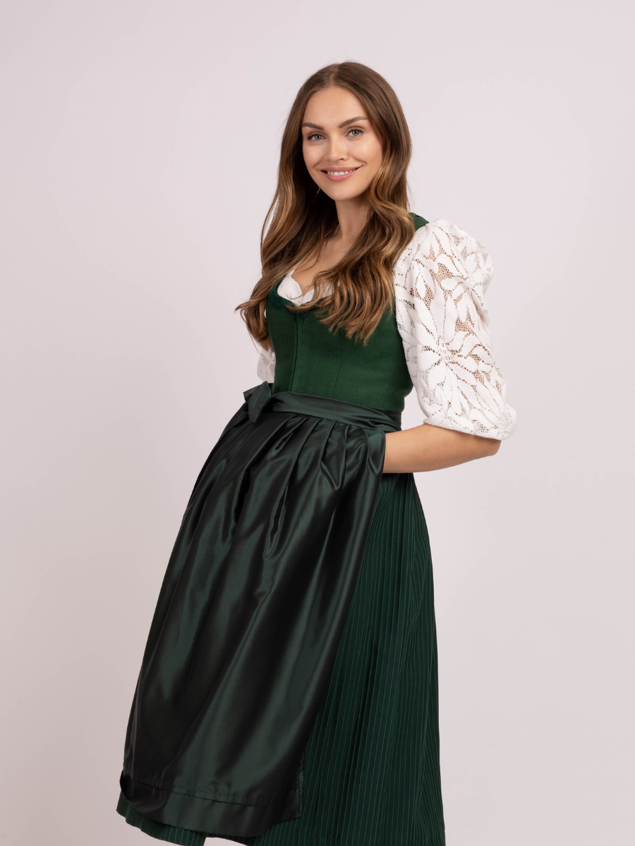 heimatgl-ck-dirndl-tamara-tannengr-n-samtmieder-mit-plisseerock image 2