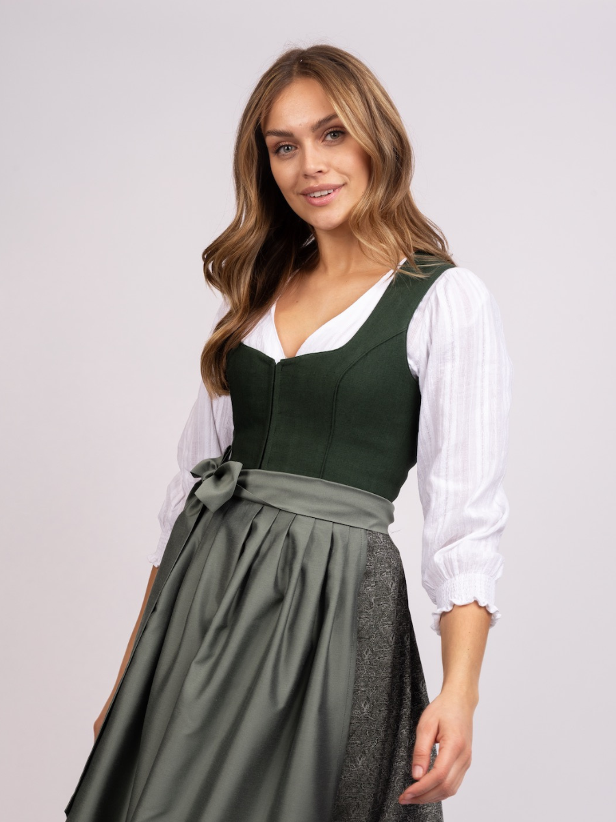 heimatgl-ck-bluse-charlotte-baumwollbluse-v-ausschnitt image 2