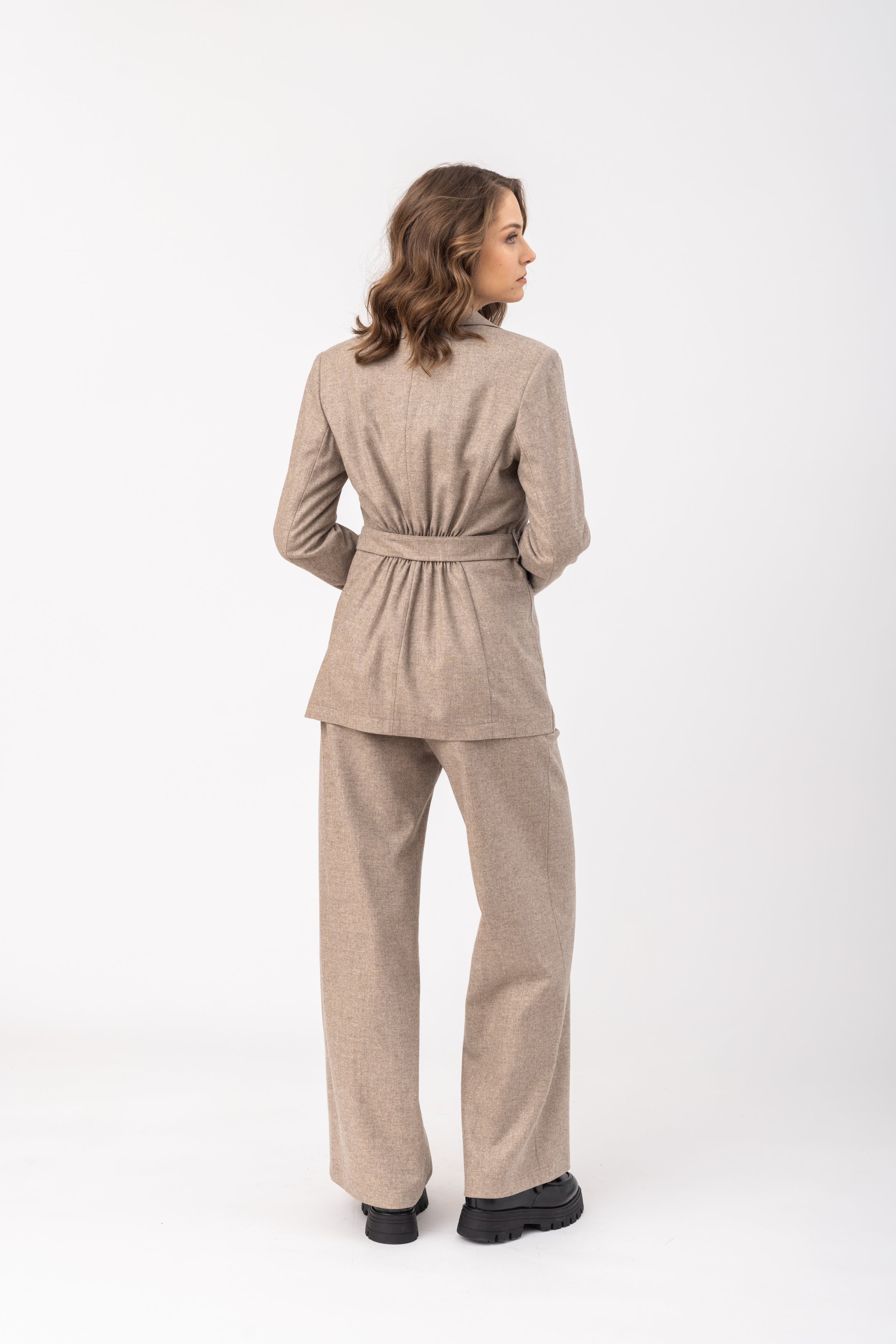 felicitas-damen-jacke-jerica-wollmischung-blazer-mit-bindeg-rtel image 4