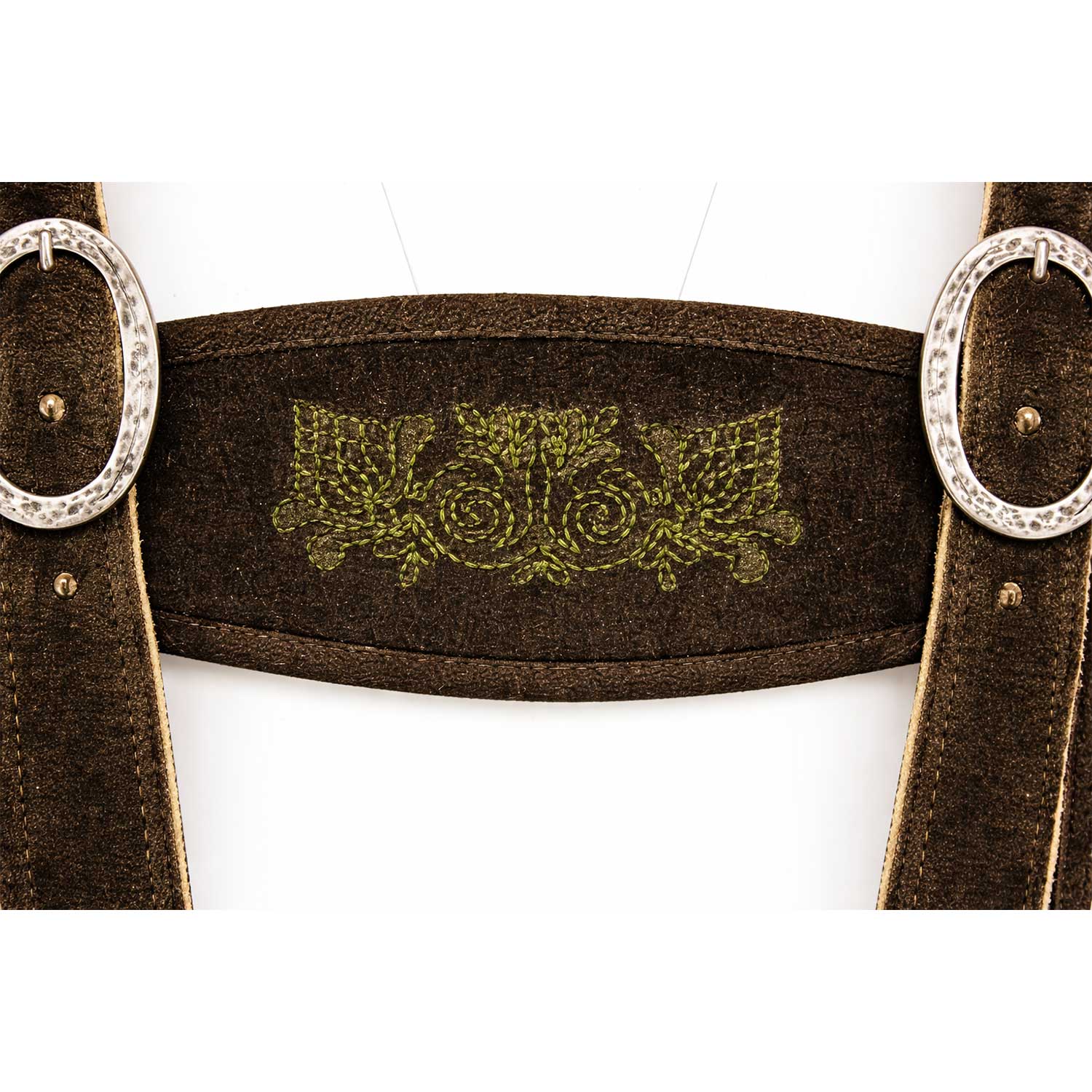 trachtenland-schweigert-s-kurze-hirsch-lederhose-hector-mit-tr-ger-moor-dunkelbr image 7