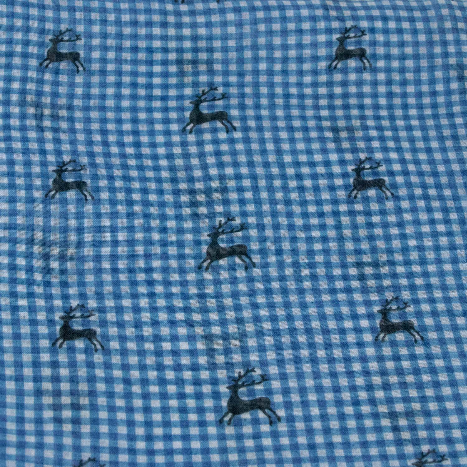 trachtenland-halstuch-hirschmotiv-kariert-185-x-70-cm-jeansblau image 4