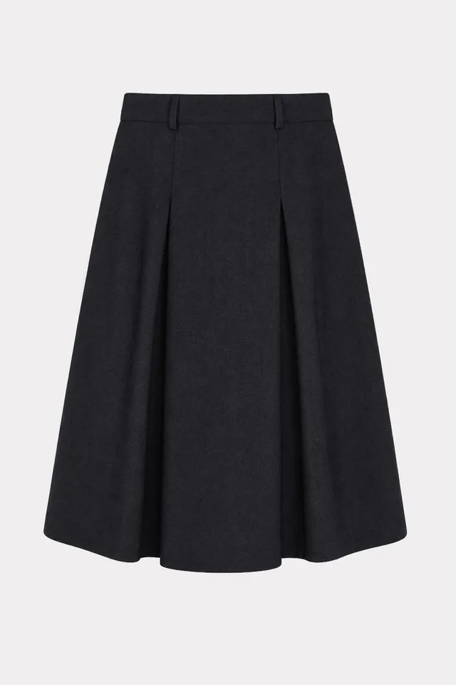 felicitas-rosie-damen-rock-64-cm-mit-quetschfalten image 1